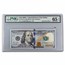 2009-A (K-Dallas) $100 FRN CU-65 EPQ PMG (Fr#2187-K) Fold Over