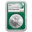 2009 American Silver Eagle MS-69 NGC (Green Holder)