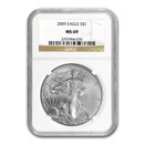 2009 American Silver Eagle MS-69 NGC