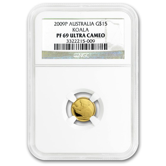 2009 Australia 1/10 oz Gold Koala PF-69 NGC 2009 Australia 1/10 oz Gold Koala PF-69 NGC