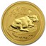 2009 Australia 1/10 oz Gold Lunar Ox BU (Series II)