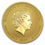 2009 Australia 1/2 oz Gold Lunar Ox BU (SII, Colorized)