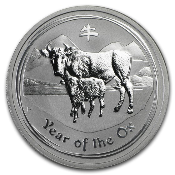 2009 Australia 1/2 oz Silver Year of the Ox BU (Series II) 2009 Australia 1/2 oz Silver Year of the Ox BU (Series II)
