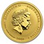 2009 Australia 1/20 oz Gold Lunar Ox BU (Series II)