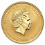 2009 Australia 1/4 oz Gold Lunar Year of the Ox BU (RAM)