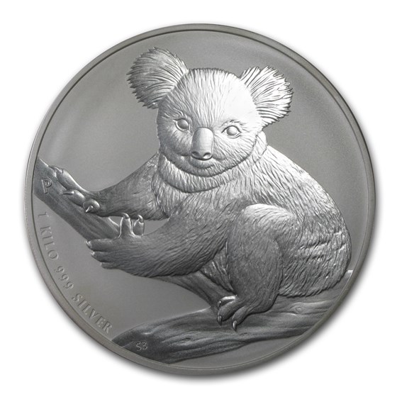 2009 Australia 1 kilo Silver Koala BU 2009 Australia 1 kilo Silver Koala BU
