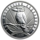 2009 Australia 1 oz Silver Kookaburra BU