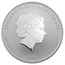 2009 Australia 1 oz Silver Ox BU (Series II, Gilded, Box & COA)