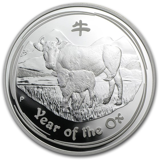2009 Australia 1 oz Silver Ox Proof (Series II, w/Box & COA) 2009 Australia 1 oz Silver Ox Proof (Series II, w/Box & COA)