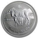 2009 Australia 1 oz Silver Year of the Ox BU (Series II)