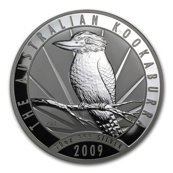 2009 Australia 10 oz Silver Kookaburra BU 2009 Australia 10 oz Silver Kookaburra BU