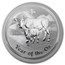 2009 Australia 10 oz Silver Year of the Ox BU (Series II)