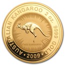 2009 Australia 2 oz Gold Nugget BU