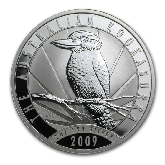 2009 Australia 2 oz Silver Kookaburra BU 2009 Australia 2 oz Silver Kookaburra BU
