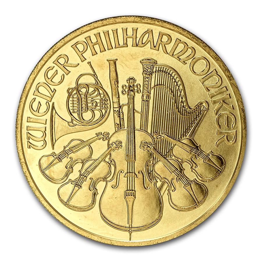 2009 Austria 1 oz Gold Philharmonic BU
