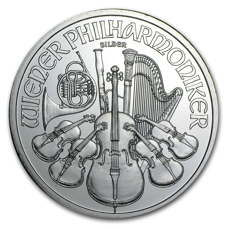 2009 Austria 1 oz Silver Philharmonic BU