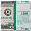 2009 (B-New York) $2.00 FRN CU (Fr#1939-B) 100 Consecutive