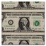 2009 (C-Philadelphia) $1 FRN CU (Fr#3000-A) 4 Note Uncut Sheet