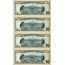 2009 (C-Philadelphia) $10 FRN CU (Fr#2041-C) 4 Note Uncut Sheet