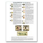2009 (C-Philadelphia) $10 FRN CU (Fr#2041-C) 8 Note Uncut Sheet