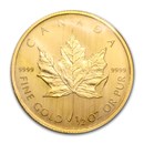 2009 Canada 1/2 oz Gold Maple Leaf BU