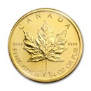 2009 Canada 1/4 oz Gold Maple Leaf BU