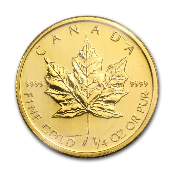2009 Canada 1/4 oz Gold Maple Leaf BU 2009 Canada 1/4 oz Gold Maple Leaf BU