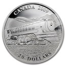 2009 Canada 1 oz Ag $20 Great Locomotives Jubilee (Capsule Only)