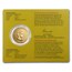2009 Canada 1 oz Gold Maple Leaf .99999 BU (w/Assay Card)