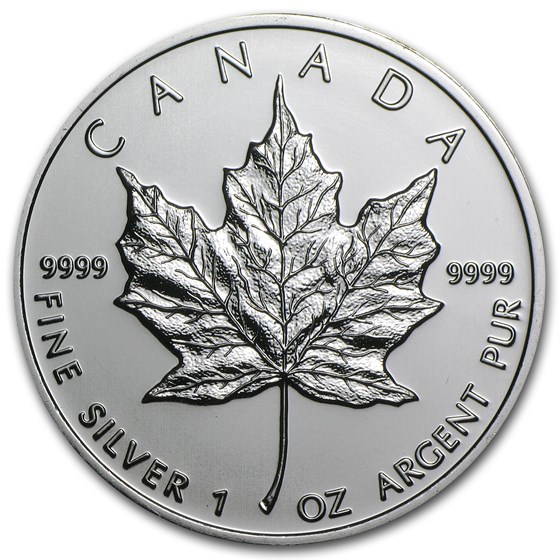 2009 Canada 1 oz Silver Maple Leaf BU 2009 Canada 1 oz Silver Maple Leaf BU