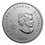 2009 Canada 1 oz Silver Olympic Thunderbird Totem BU (Abrasions)