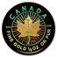 2009 Canada 4-Coin Proof Gold Maple Leaf Hologram Set (1.4 oz)