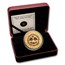 2009 Canada Proof Gold $300 Effect Summer Moon Mask (No Box/COA)