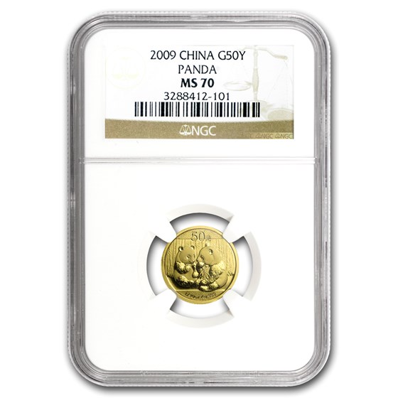 2009 China 1/10 oz Gold Panda MS-70 NGC 2009 China 1/10 oz Gold Panda MS-70 NGC