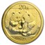 2009 China 1/20 oz Gold Panda BU (Sealed)