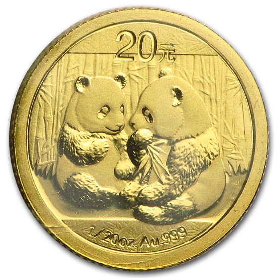 2009 China 1/20 oz Gold Panda BU (Sealed) 2009 China 1/20 oz Gold Panda BU (Sealed)
