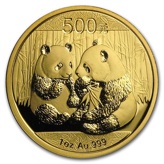 2009 China 1 oz Gold Panda BU (In Capsule) 2009 China 1 oz Gold Panda BU (In Capsule)