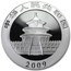 2009 China 1 oz Silver Panda BU (In Capsule)