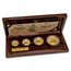 2009 China 4-Coin Gold/Silver Panda Lunar Ox Prestige Proof Set