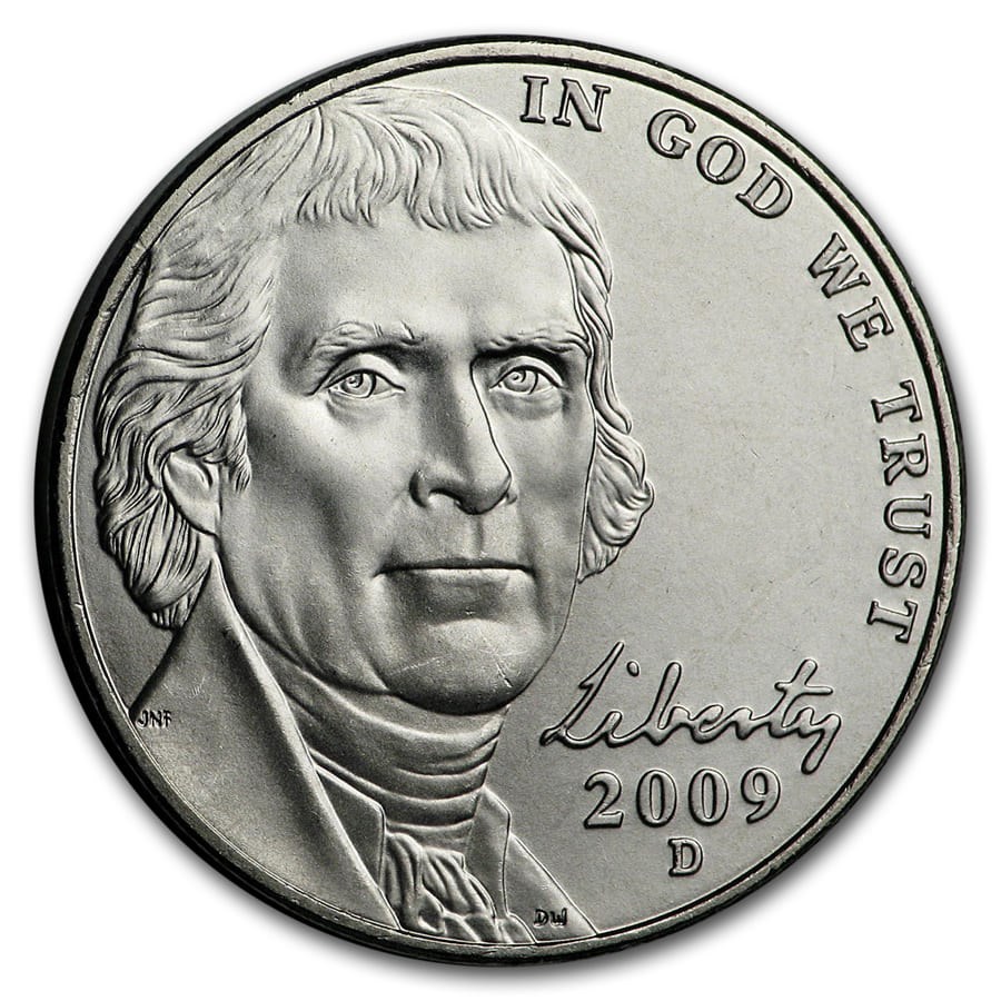 2009-D Jefferson Nickel BU