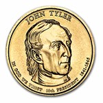2009-D John Tyler 25-Coin Presidential Dollar Roll