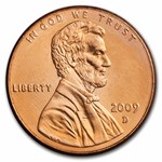 2009-D Lincoln Cent Birthplace 50-Coin Mint Wrapped BU