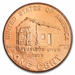2009-D Lincoln Cent Birthplace 50-Coin Roll BU