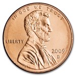 2009-D Lincoln Cent Formative Years 50-Coin Mint Wrapped Roll BU