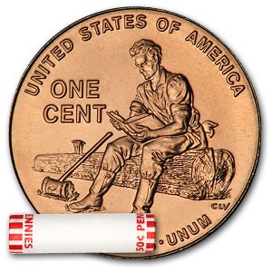 2009-D Lincoln Cent Formative Years 50-Coin Roll BU 2009-D Lincoln Cent Formative Years 50-Coin Roll BU