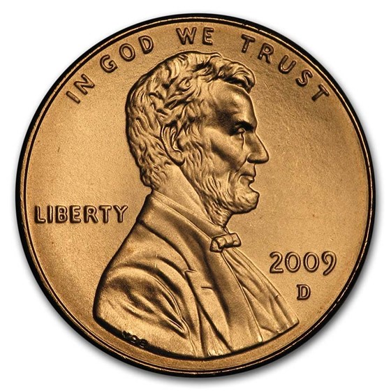 2009-D Lincoln Cent Presidency BU (Red) 2009-D Lincoln Cent Presidency BU (Red)