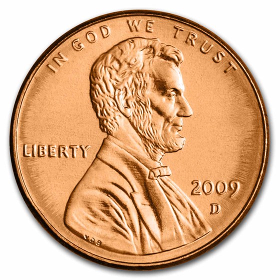 2009-D Lincoln Cent Professional Life BU (Red) 2009-D Lincoln Cent Professional Life BU (Red)