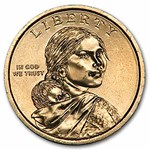 2009-D Native Amer $1 - Three Sisters (25-Coin Roll) BU