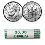 2009-D Roosevelt Dime 50-Coin Roll BU