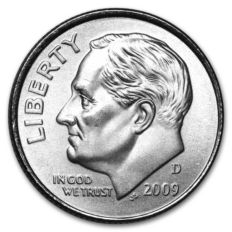2009-D Roosevelt Dime BU